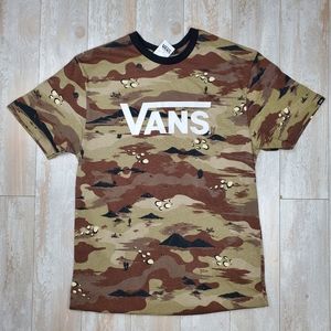 Vans Drop V Logo Tee Camo